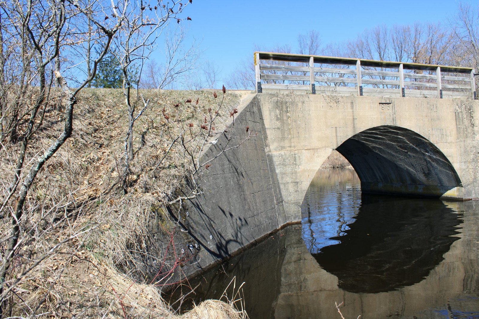 West abutment